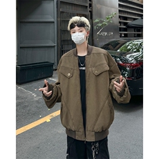 706-1-JK2322-P75现货秋季美式复古工装夹克男士做旧宽松外套，男装夹克，星座706-1