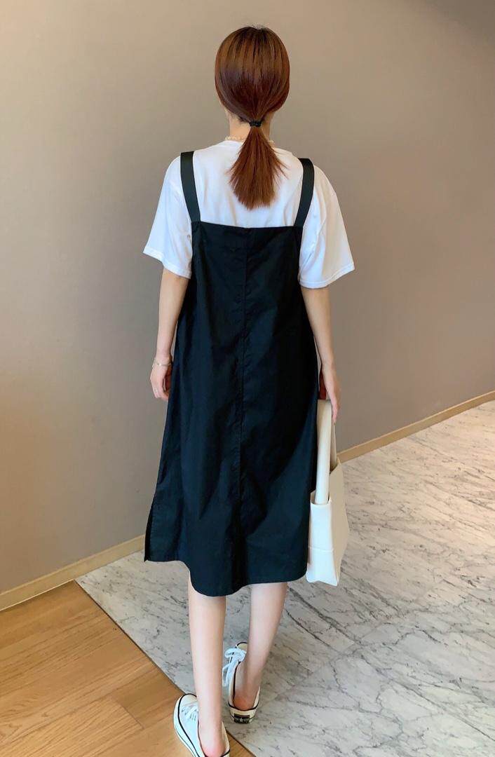 背带裙，女装，九品格格