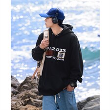 2026港风连帽抽线字母印花设计大码M-5XL潮流卫衣WY77764P58控78，男装卫衣，星座227-7