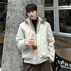 自拍图美式座山雕外套男秋冬季保暖防寒棉衣棉服，男装棉衣，电商C307