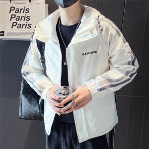 312A-8010-P105  2025春装社会小伙夹克外套男休闲潮流韩版上衣A图片