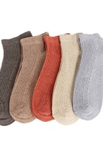 春夏高品质男袜运动纯棉袜吸汗透气商务袜子潮袜短袜(5双装)，袜子，星座224-3