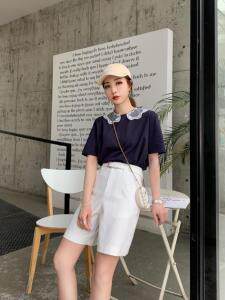 夏季新款短裤，女装，雪莉·金