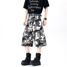 【现货】美式夏季迷彩水洗棉短裤休闲裤DK06043P65控98，男装牛仔裤，星座1004（原星座815-3）