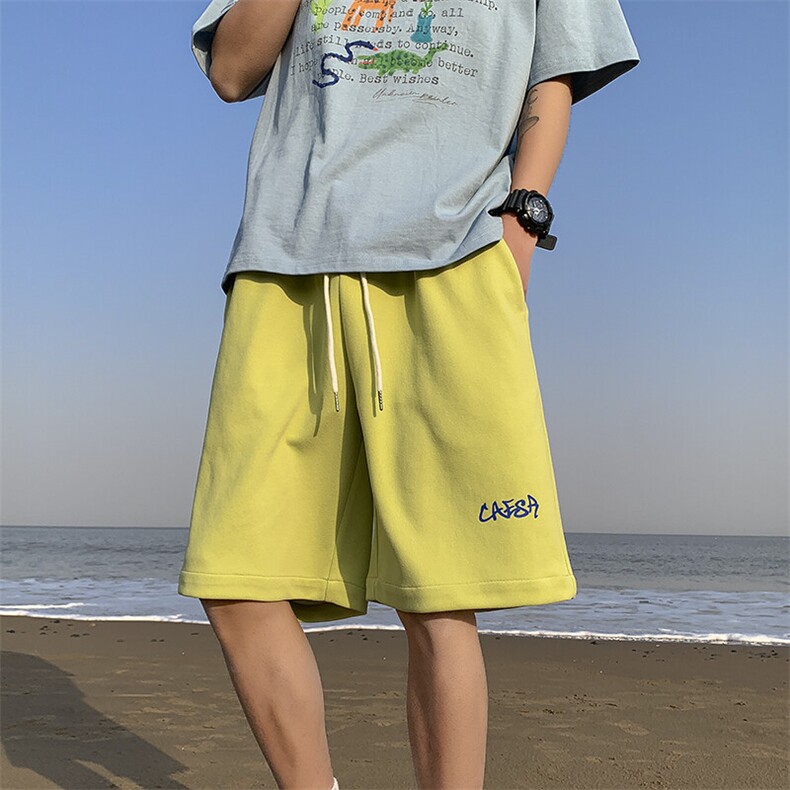 夏季字母印花五分短裤 XZ604-DK806-P35控48图片