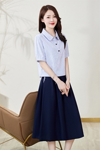 棉麻连衣裙女夏2024新款显瘦高端两件套气质别致条纹时尚套装裙子图片