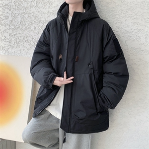 冲锋衣男羽绒棉服冬季轻薄机能风工装外套加厚痞帅棉衣M0785-P120图片