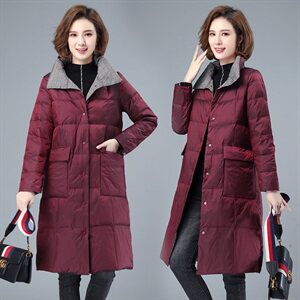 2020冬季新款潮流时尚气质休闲舒适两面穿羽绒服