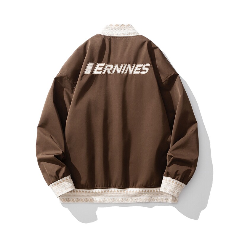 1定制螺纹字母刺绣大码M-5XL夹克男:100%聚酯纤维JK77944P85控138,男装夹克,星座226-2