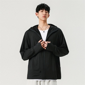 短款防晒衣男女款夏季纯色休闲冰丝透气防晒服A406 F6323 特P48图片