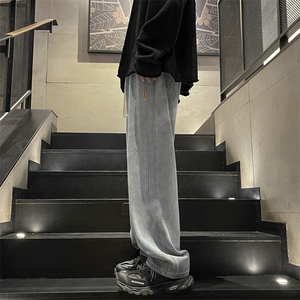 秋冬高街百搭柔顺舒适休闲百搭牛仔裤港风牛仔  K861特批43图片