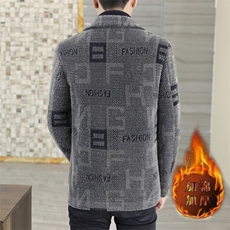 秋冬男士翻领毛呢大衣短款潮流加厚夹克外套上衣男N767P130控228，男装毛呢大衣，电商B226