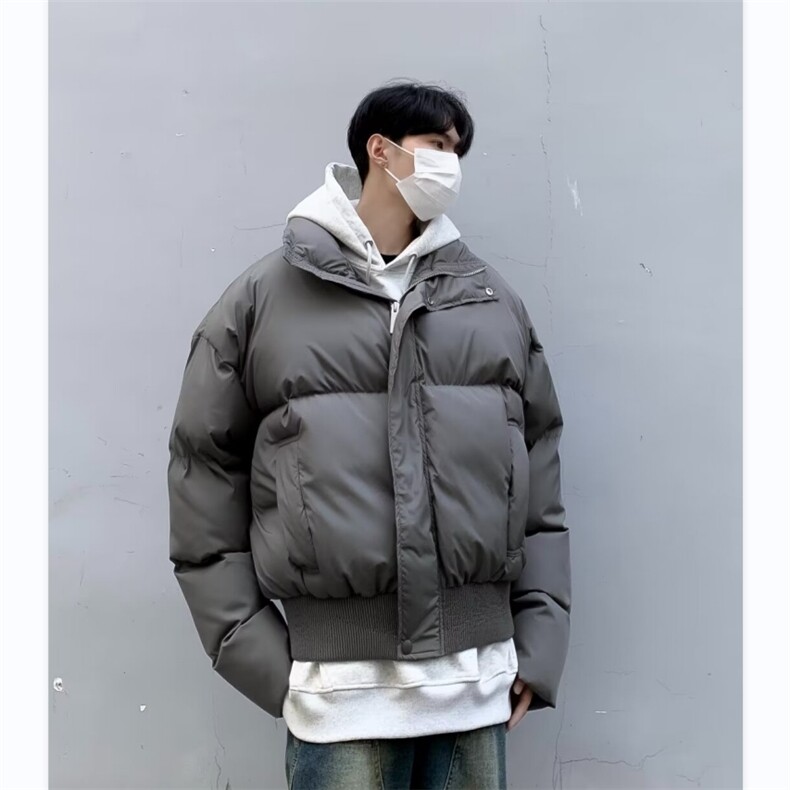 高街棉服男韩版潮流面包服百搭宽松2024冬季新款ins棉衣MF140-P92,男装棉衣,星座412-3