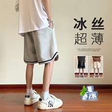 DK6964P30红地板华棉短裤篮球大码宽松户外时尚休闲夏季短裤男，男装休闲裤，星座510A-1