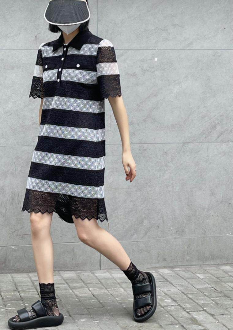 钟情于你—蕾丝Polo裙，其它，雷洛奇丽