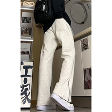 时尚微辣卫裤休闲裤男潮流宽松慵懒风阔腿裤K8457-P40【特价】，男装休闲裤，电商A007