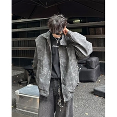 【有货】DW194-P72潮美式PU皮立领工装夹克外套女春秋季棒球服，男装夹克，星座603-2
