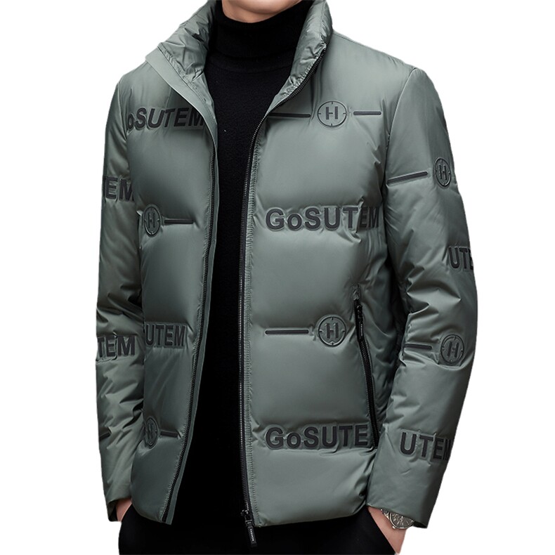 冬季新款羽绒服中年男士冬装时尚休闲立领保暖外套MSNA20630-P265,男装羽绒服,电商B212（原钱塘6029）