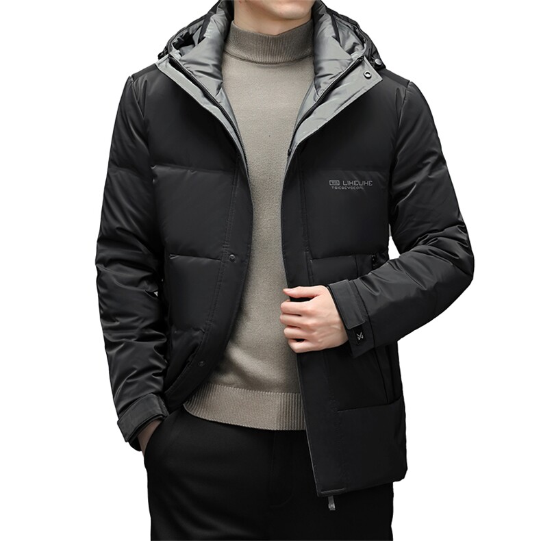 羽绒服男士2023冬季新款连帽休闲保暖休闲外套SNNYR8822R007-P315图片