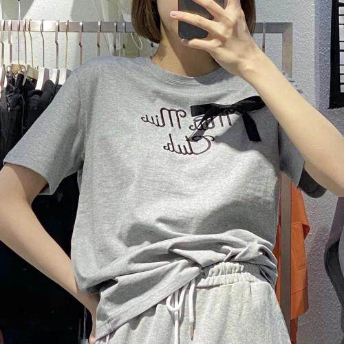 蝴蝶结t，女装，G7V7