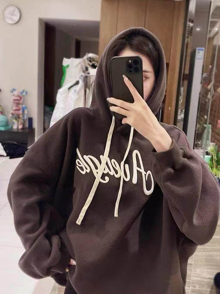 工艺字母卫衣，女装卫衣/绒衫，one to one for you