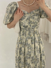 碎花长裙，其它，驿谷