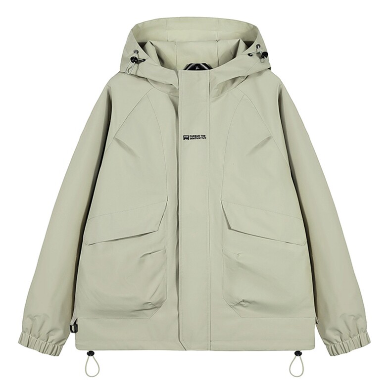 春季新款美式防水户外纯色连帽夹克男女外套白底图JK7813-特P80，男装夹克，星座904