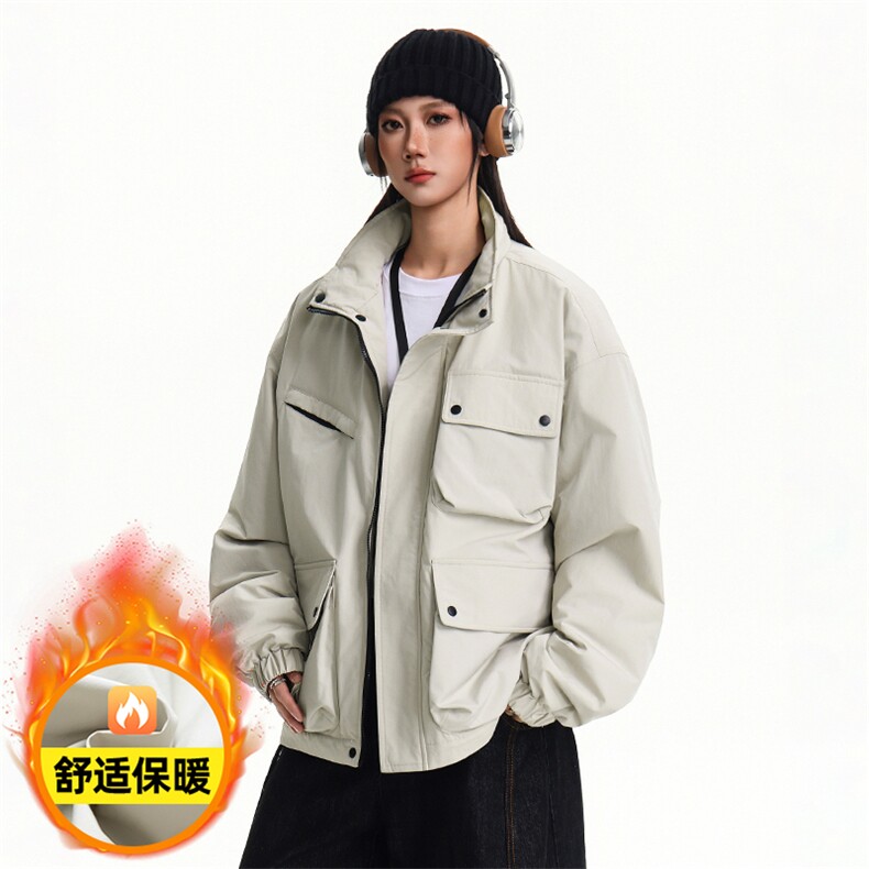 美式新款秋冬多口袋户外机能休闲棉衣外套A436-W990-P95138,男装棉衣,电商A436