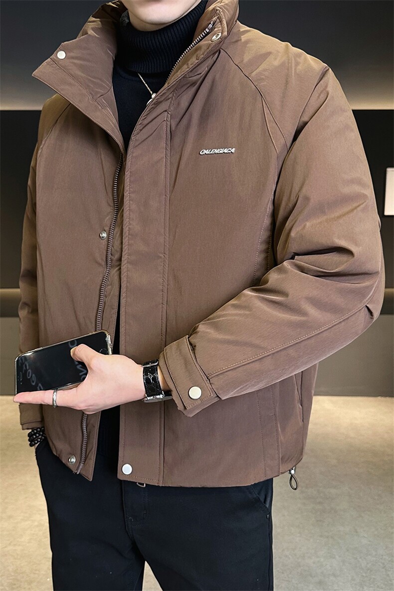 标50短款立领纯色羽绒服男B321-Y7901-P225,男装羽绒服,电商B321-1