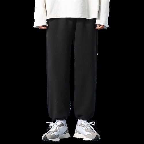 夏季大码港风束脚抽带日系学生青少年潮流百搭九分裤男K9163P35，男装休闲裤，电商B226