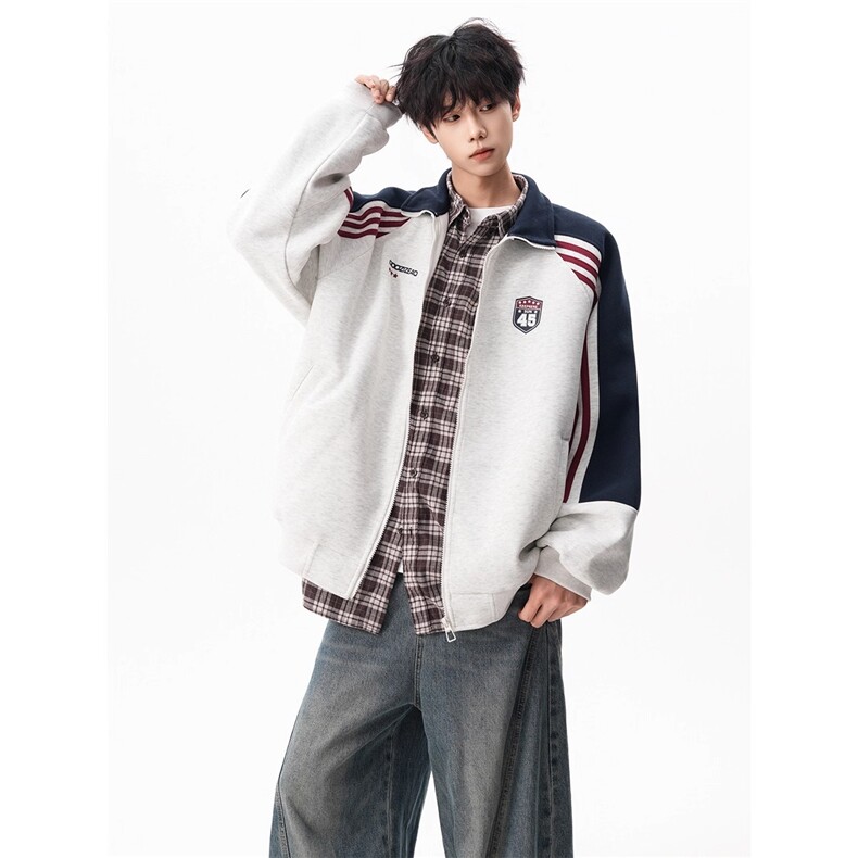 潮流文艺新款时尚原宿夹克流行简约日系气质百搭ins慵懒WYT64，男装夹克，星座516A