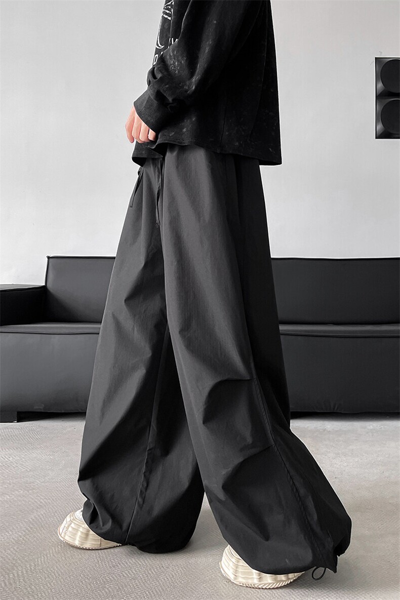 8XL-M特大码美式阔腿运动裤肥仔空气裤男拖地裤K9100P68控88,女装休闲裤,电商D206-1