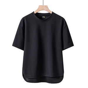 港风短袖宽松T恤珠地面料大码青少年T恤上衣夏季 XZ212-QT305-P23图片