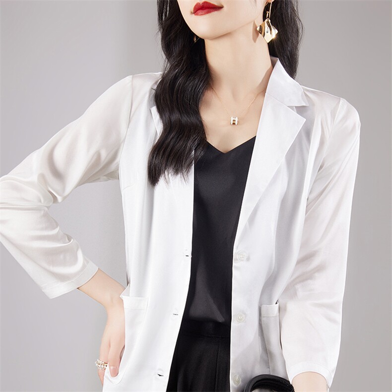 西装外套女春秋2025春装新款女装高级感小个子休闲西服,女装短外套,亿美羊绒