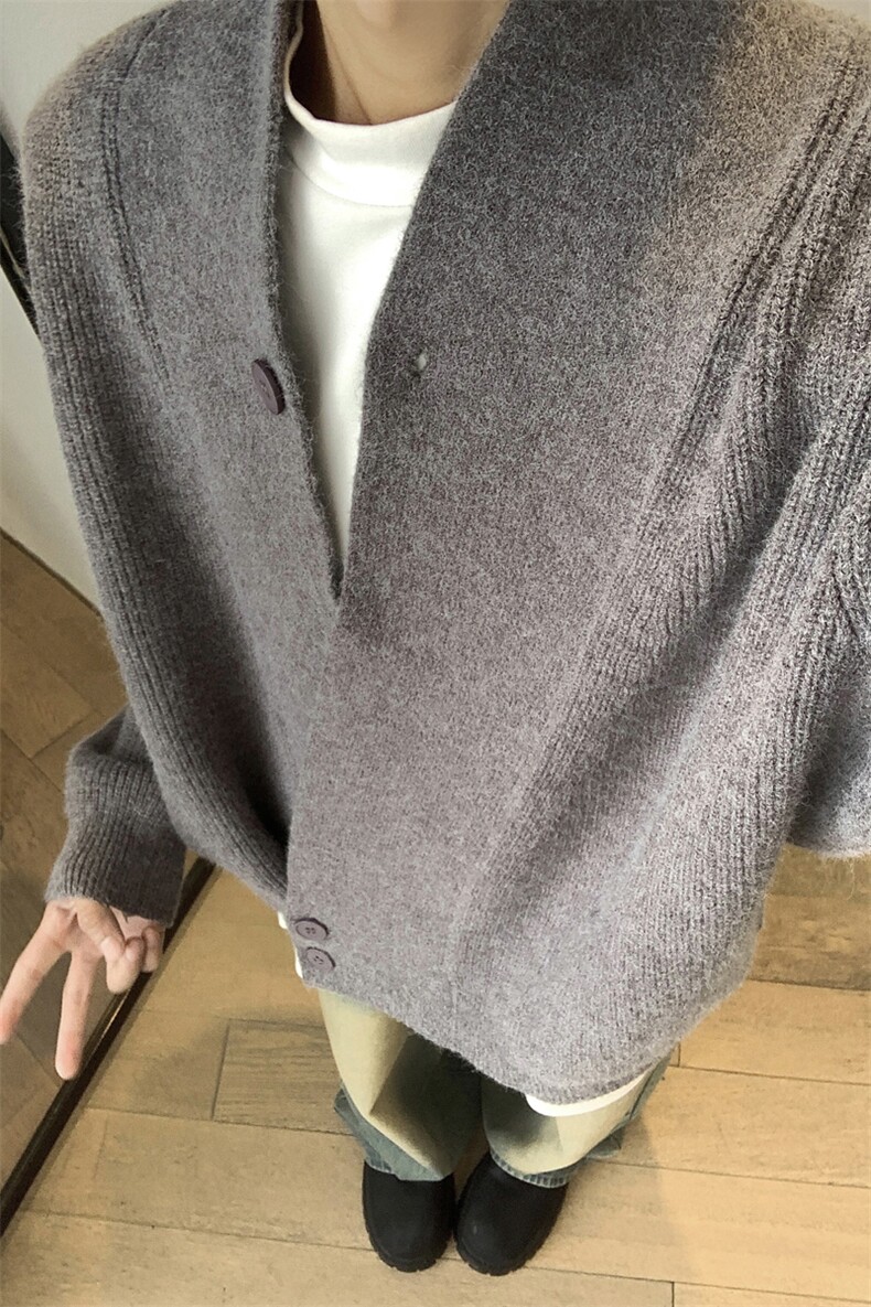 （现货）主推高质量1潮流道袍开衫毛衣TM02-P85,男装针织衫/毛衣,星座1315