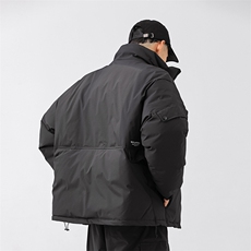 外27-2GANYOU日系纯色大口袋加厚棉服（套装K02）MY02-P195，男装棉衣，新杭派外27-2
