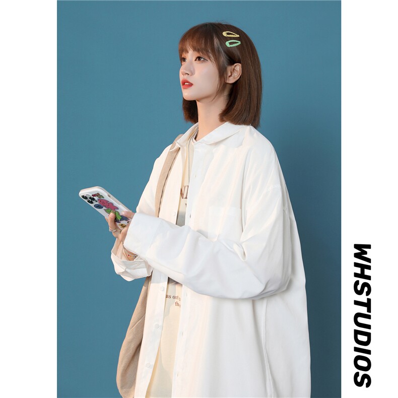 2024秋装新款水洗纯棉女装衬衫情侣外套夹克A158-CS01-P38,女装衬衫,电商A158-1
