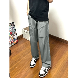 三防面料 冲锋裤男款美式伞兵裤宽松直筒裤XK403-P45限价59图片