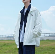 男秋季外套潮牌街头假两件夹克J656P58，男装夹克，星座1116-2