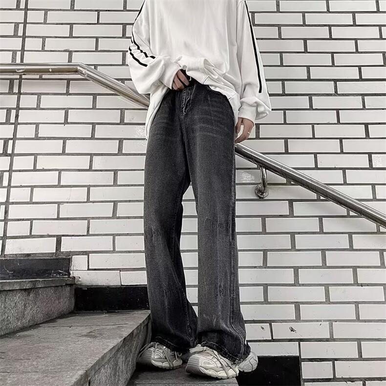 美式牛仔裤男款秋季长裤潮NK827P48,男装牛仔裤,星座1116-2