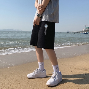 潮流男休闲百搭韩版ins港风夏季宽松bf运动短裤5分裤 K287-P20图片