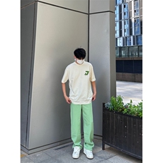 24年春夏季水洗高街vibe直筒宽松阔腿五色牛仔裤NZ2310-P55控78，男装牛仔裤，星座1002-1