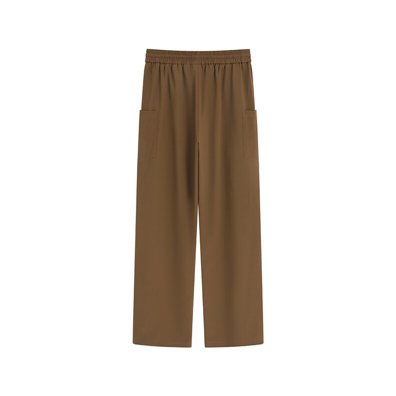 冰丝美式复古侧口袋休闲裤K107平铺92%聚酯纤维8%氨纶(S-2XL)TP24,男装休闲裤,电商A088