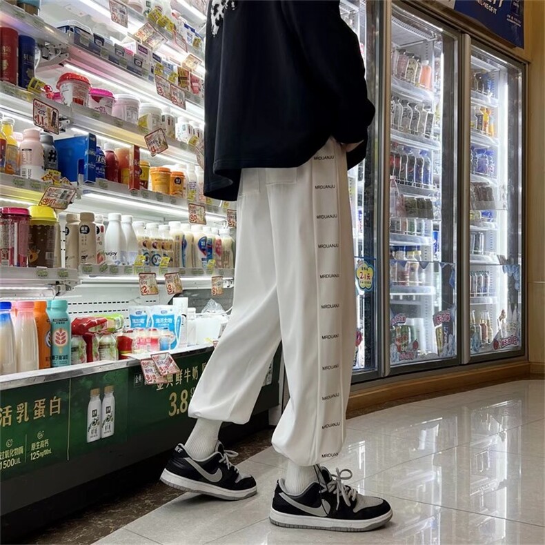男春季潮流时尚休闲冰丝长裤K8013P31,男装休闲裤,星座1116-2