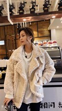 冬季皮毛一体面料柔软，其它，倾城伊人