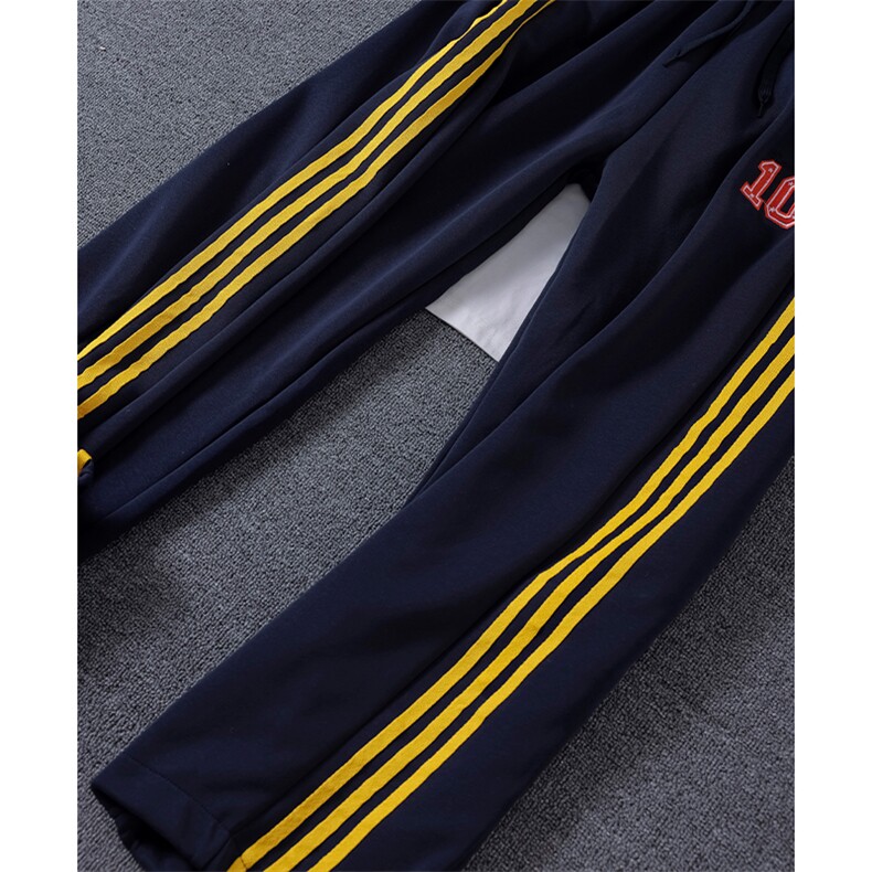 【高质量现货特P45】男女宽松休闲裤三条杠卫裤XZ-610A-W3007,男装休闲裤,星座610A