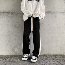男春季新款港风休闲裤侧边折叠休闲裤R3010P45，男装休闲裤，星座1116-2