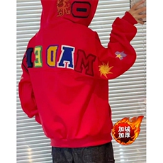 红色加绒