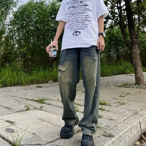 2024美式牛仔裤男款春季长裤潮 K1307 P45图片