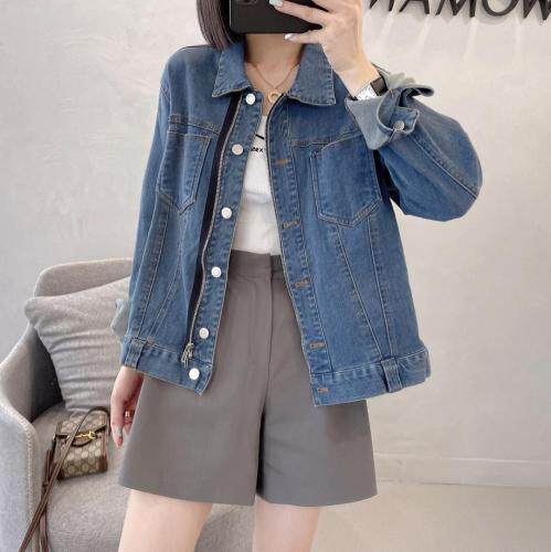 牛仔短外套，女装短外套，江南俏之羽